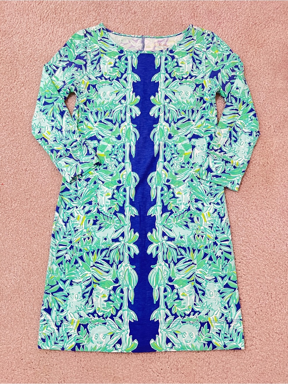 Lilly Pulitzer Marlowe Dress in Koala of the Wild Size XS